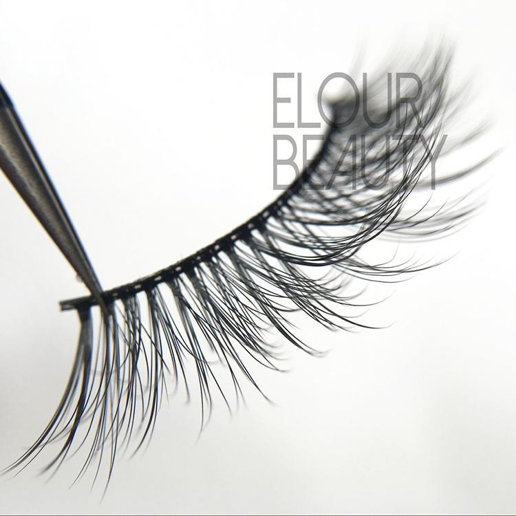 3D double eyelashes the best reusable eyelashes UK  EJ76